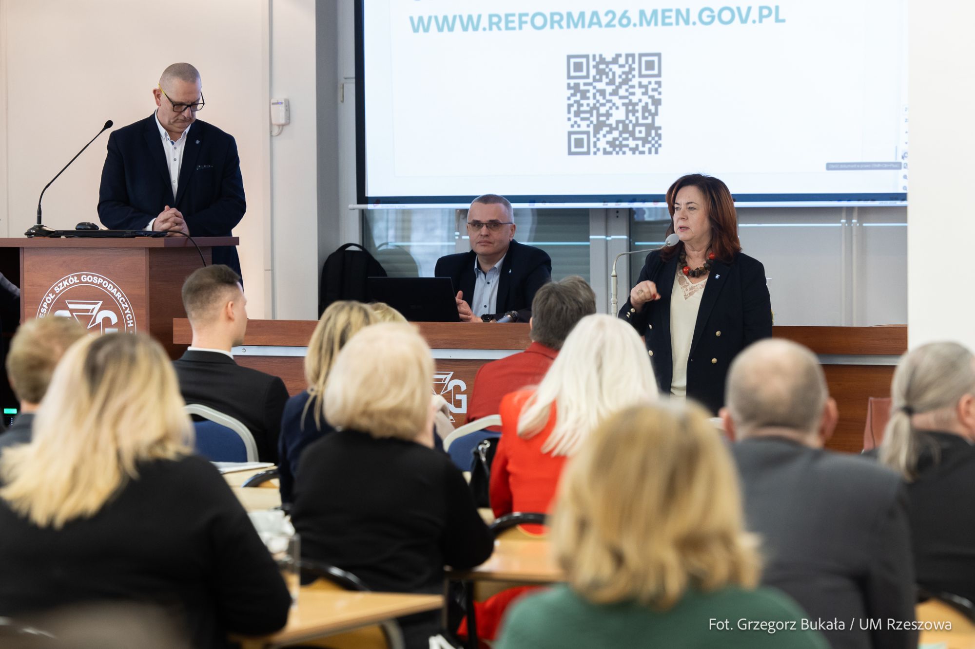 zdjęcie ze spotkania z Panią Minister Katarzyną Lubnauer w Rzeszowie, fot. Grzegorz Bukała